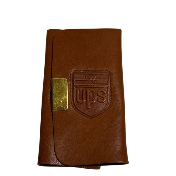 UPS Management Arkansas Conference 1988 Key  Wallet Holder Case Lambskin New - Picture 1 of 8